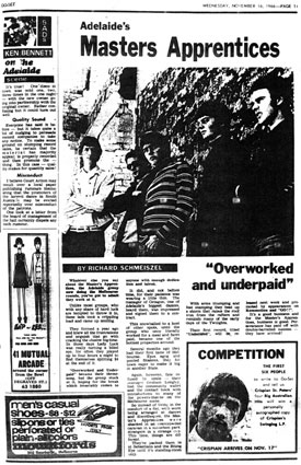 Go-Set article, 11 Nov 1966